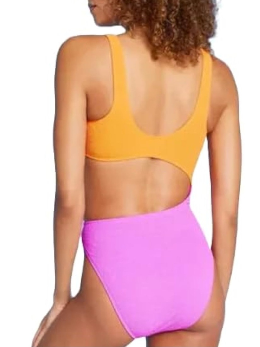 wild fable Orange Bikini Top & Pink High-Rise Bottom connected at side M - Picture 8 of 8
